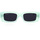 Hodinky & Bižuterie sluneční brýle Off-White Occhiali da Sole  Arthur 25907 Khaki