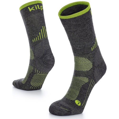 Spodní prádlo Sportovní ponožky  Kilpi Unisex Outdoorové ponožky  MIRIN-U Zelená