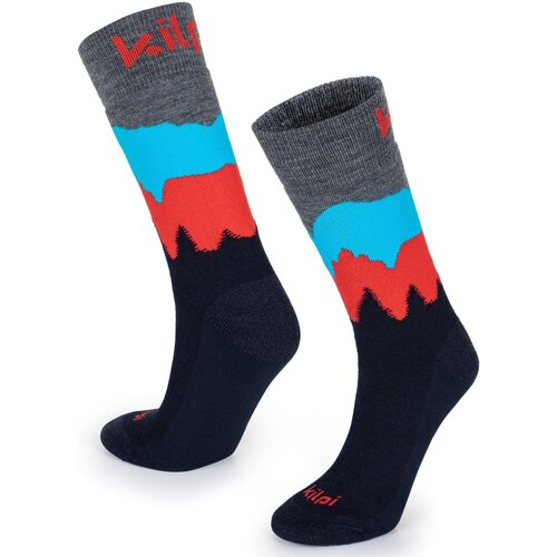 Spodní prádlo Sportovní ponožky  Kilpi Unisex ponožky z merino vlny  NORS-U Modrá