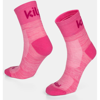 Spodní prádlo Sportovní ponožky  Kilpi Unisex běžecké ponožky  SPEED-U Růžová