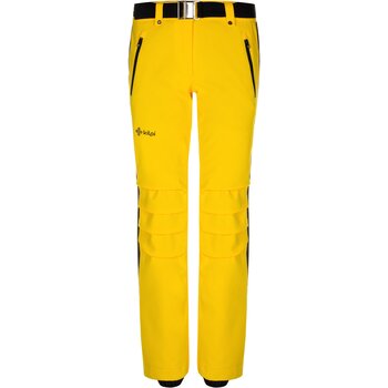 Textil Kalhoty Kilpi Dámské lyžařské kalhoty  HANZO-W Žlutá