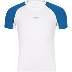 Textil Trička s krátkým rukávem Kilpi Pánské běžecké tričko  BRICK-M Bílá