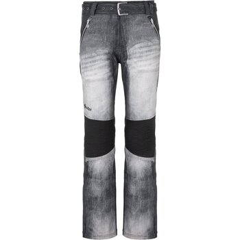 Textil Kalhoty Kilpi Dámské softshellové lyžařské kalhoty  JEANSO-W Černá