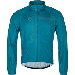 Textil Bundy Kilpi Pánská cyklistická nepromokavá bunda  RAINAR-M Modrá