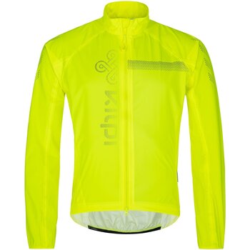 Textil Bundy Kilpi Pánská cyklistická nepromokavá bunda  RAINAR-M Žlutá
