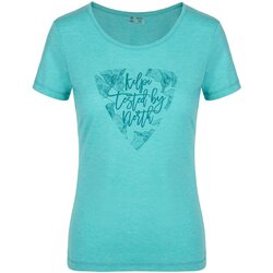 Textil Trička s krátkým rukávem Kilpi Dámské outdoorové triko  GAROVE-W Modrá