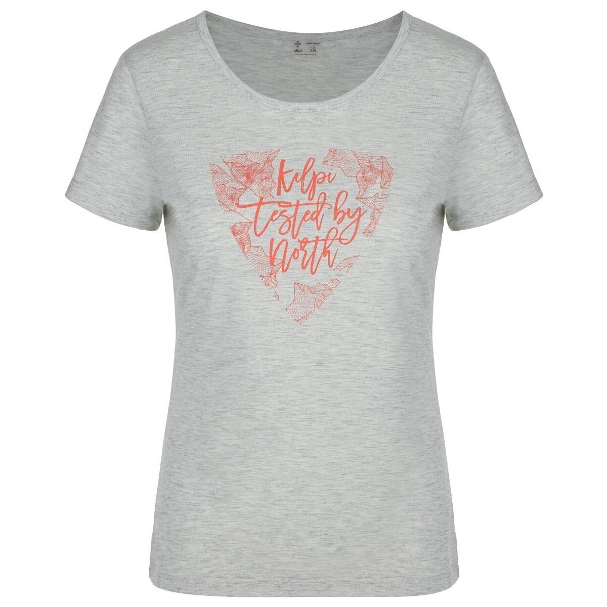 Levně Kilpi Trička s krátkým rukávem Dámské outdoorové triko GAROVE-W Bílá