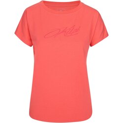 Textil Trička s krátkým rukávem Kilpi Dámské bavlněné triko  NELLIM-W Růžová
