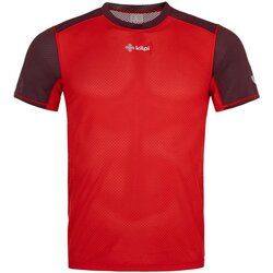 Textil Trička s krátkým rukávem Kilpi Pánské běžecké triko  COOLER-M Červená