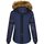 Textil Bundy Kilpi Dámská lyžařská bunda  LENA-W Modrá