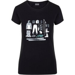 Textil Trička s krátkým rukávem Kilpi Dámské tričko s krátkým rukávem  TORNES-W Černá