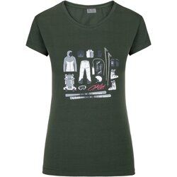 Textil Trička s krátkým rukávem Kilpi Dámské tričko s krátkým rukávem  TORNES-W Zelená