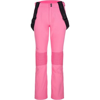 Kilpi Kalhoty Dámské softshellové lyžařské kalhoty DIONE-W - Růžová
