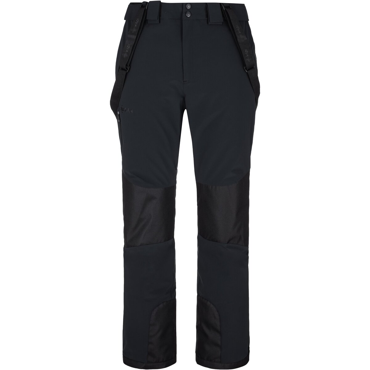 Textil Kalhoty Kilpi Pánské lyžařské kalhoty  TEAM PANTS-M Černá