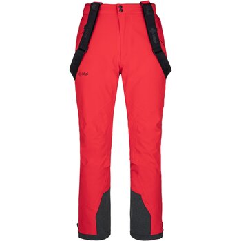 Textil Kalhoty Kilpi Pánské lyžařské kalhoty  METHONE-M Červená