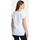Textil Trička s krátkým rukávem Kilpi Dámské bavlněné triko  NELLIM-W Bílá