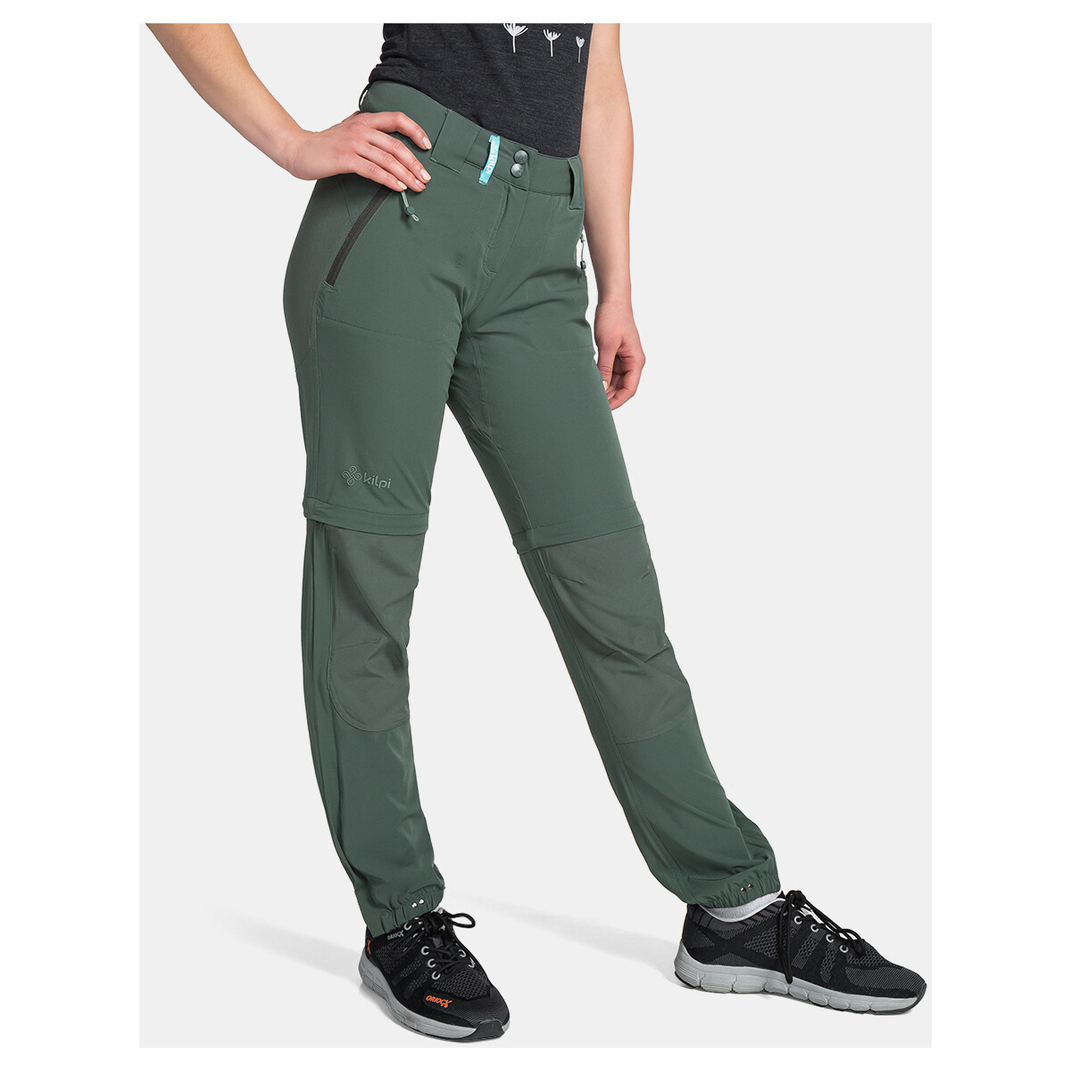 Textil Kalhoty Kilpi Dámské outdoorové kalhoty  HOSIO-W Zelená