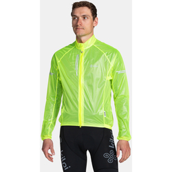Textil Bundy Kilpi Pánská cyklistická bunda  EMERGENCY-M Žlutá