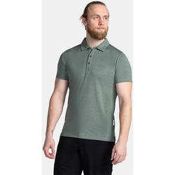 Textil Trička s krátkým rukávem Kilpi Pánské polo triko  OLIVA-M Zelená