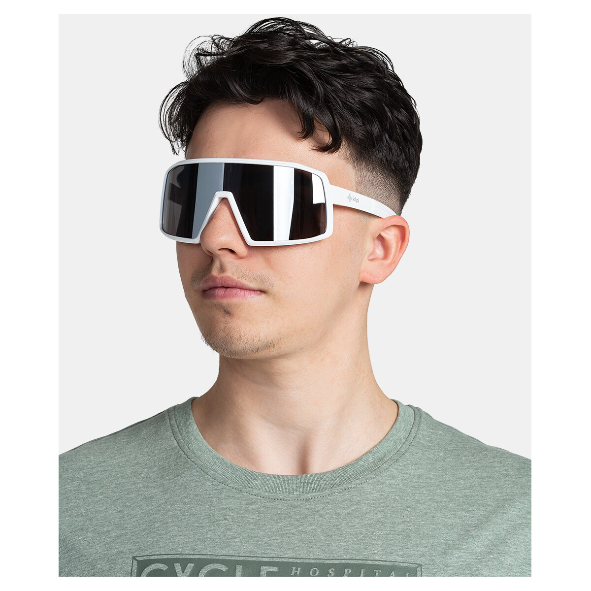Hodinky & Bižuterie sluneční brýle Kilpi Unisex sluneční brýle  PEERS-U Bílá