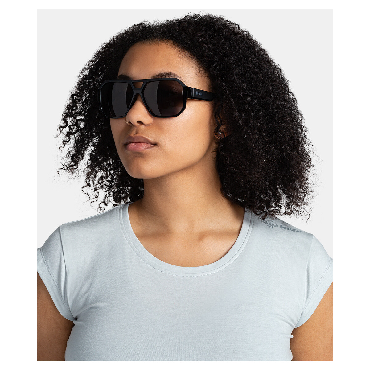 Hodinky & Bižuterie sluneční brýle Kilpi Unisex sluneční brýle  TIMOTE-U Černá