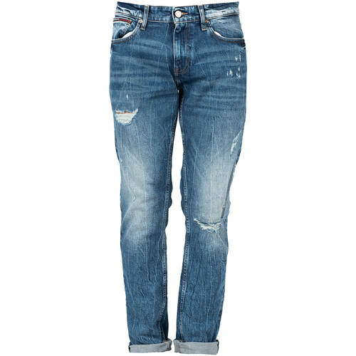Textil Muži Kapsáčové kalhoty Tommy Hilfiger DM0DM13202 | Scanton Modrá