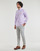 Textil Muži Košile s dlouhymi rukávy Polo Ralph Lauren CHEMISE COUPE DROITE EN OXFORD Fialová