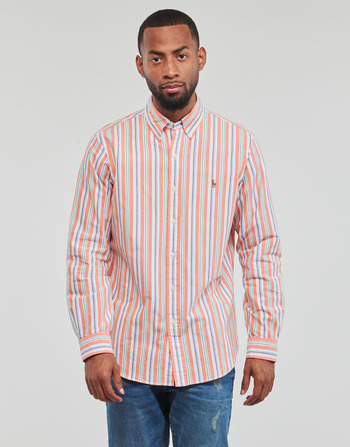 Textil Muži Košile s dlouhymi rukávy Polo Ralph Lauren CHEMISE COUPE DROITE EN OXFORD           