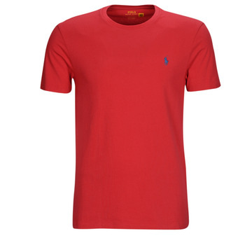 Textil Muži Trička s krátkým rukávem Polo Ralph Lauren T-SHIRT AJUSTE EN COTON Červená / Červená