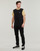 Textil Muži Trička s krátkým rukávem Lacoste TH1298 Černá / Béžová