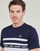Textil Muži Trička s krátkým rukávem Lacoste TH7515 Tmavě modrá / Bílá