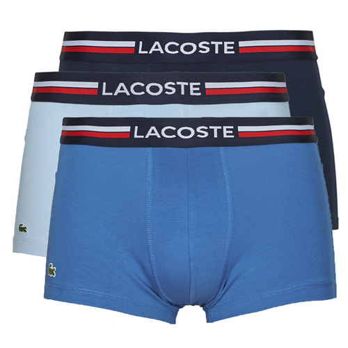 Spodní prádlo Muži Boxerky Lacoste 5H3386 X3 Modrá