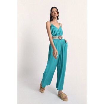 Textil Ženy Overaly / Kalhoty s laclem Molly Bracken N184BE Zelená