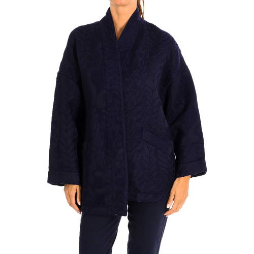 Textil Ženy Kabáty Karl Marc John 8939-MARINE Tmavě modrá