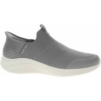 Boty Muži Šněrovací polobotky  & Šněrovací společenská obuv Skechers Slip-ins: Ultra Flex 3.0 - Smooth Step Gray Šedá