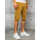 Textil Muži Kraťasy / Bermudy D Street Pánské džínové šortky Becky žlutá Žlutá