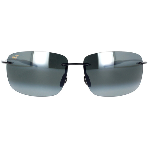 Hodinky & Bižuterie sluneční brýle Maui Jim Occhiali da Sole  Breakwall 422-02 Polarizzati Černá