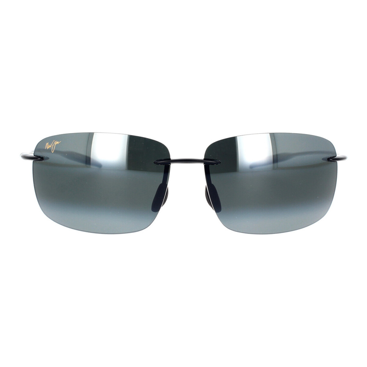 Hodinky & Bižuterie sluneční brýle Maui Jim Occhiali da Sole  Breakwall 422-02 Polarizzati Černá