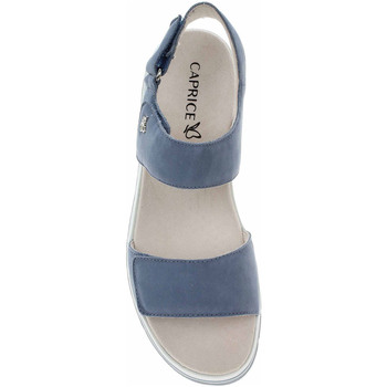 Caprice Dámské sandály  9-28705-20 jeans nubuk Modrá