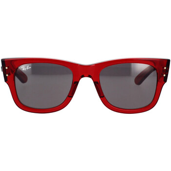 Ray-ban sluneční brýle Occhiali da Sole Mega Wayfarer RB0840S 6679B1 - Červená