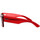 Hodinky & Bižuterie sluneční brýle Ray-ban Occhiali da Sole  Mega Wayfarer RB0840S 6679B1 Červená