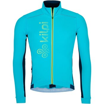 Kilpi Trička s dlouhými rukávy Pánský cyklistický dres s dlouhým rukávem CAMPOS-M - Modrá