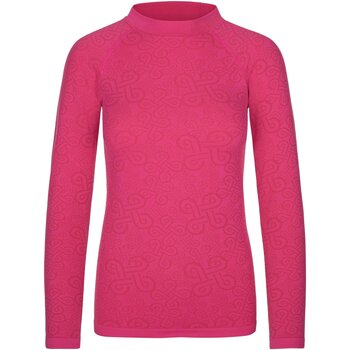 Textil Trička s dlouhými rukávy Kilpi Dámské bezešvé termo prádlo  CAROL-W Růžová