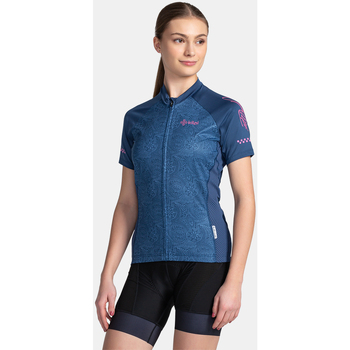 Textil Trička s krátkým rukávem Kilpi Dámský cyklistický dres  MOATE-W Modrá