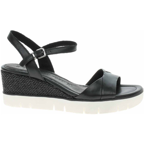 Boty Ženy Sandály Marco Tozzi Dámské sandály  2-28700-20 black Černá