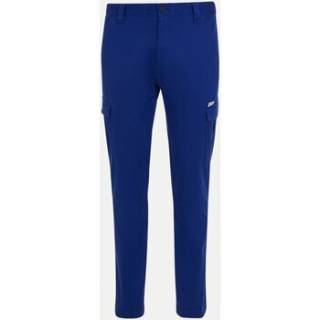 Textil Muži Kalhoty Tommy Jeans DM0DM14484 Modrá
