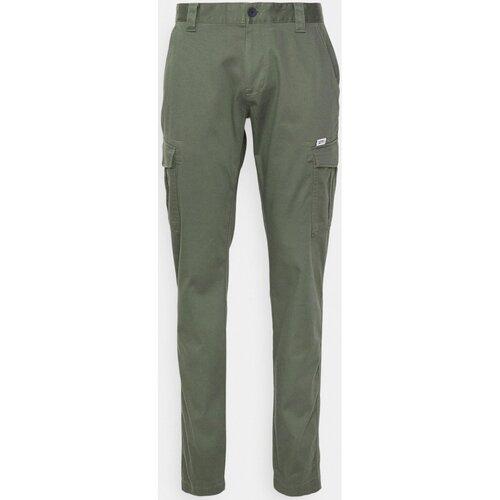 Textil Muži Kalhoty Tommy Jeans DM0DM14484 Zelená