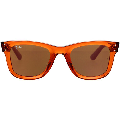 Hodinky & Bižuterie sluneční brýle Ray-ban Occhiali da Sole  Wayfarer Reverse RBR0502S 6712GM Oranžová