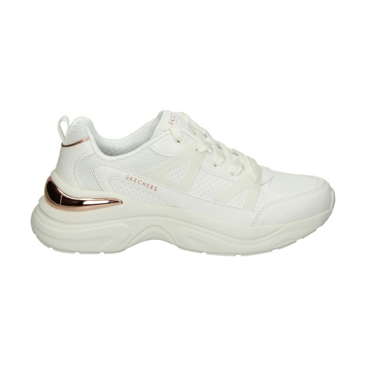 Boty Ženy Multifunkční sportovní obuv Skechers 177335-BLK Bílá