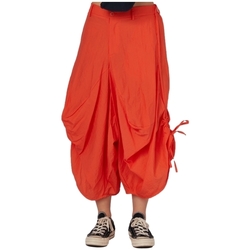 Textil Ženy Kalhoty Wendy Trendy Pants 800075 - Orange Oranžová